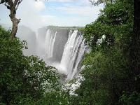 my first view of the victoria falls
